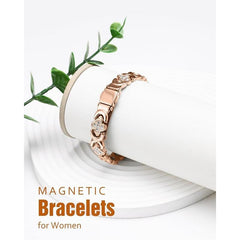 Copper Bracelets for Women , Pure Copper Magnetic Bracelet with 3500 Gauss Effective Magnets Outdoorfun